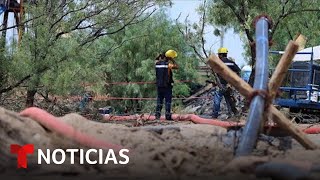 El aumento del agua en la mina en México dificulta el rescate de los trabajadores bajo tierra