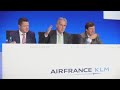 Air France-KLM pierde 159 millones en primer semestre, lastrada por huelgas