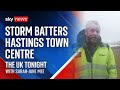 HASTINGS GRP. HOLDINGS ORD GBP0.02 - Storm Ciaran causes 'potentially lethal' damage in costal town of Hastings