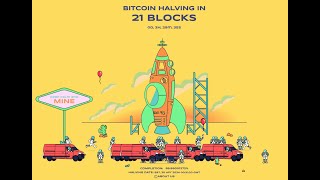 BITCOIN 2024 Bitcoin Halvening Party #LIVE (Bitcoin Halving)
