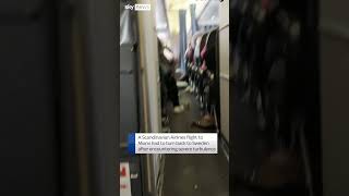 Passengers scream as plane hits severe turbulence