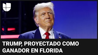 Donald Trump es proyectado como ganador en Florida