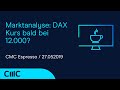 Marktanalyse: DAX Kurs bald bei 12.000? (CMC Espresso 27.5.20)