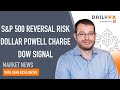 S&P 500 Stages Reversal, Dollar Volatility After Powell, Dow the Worrying Signal