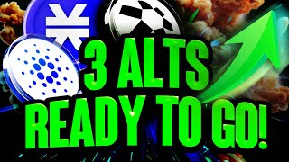 CARDANO These 3 Altcoins Are Ready to GO This Week! Cardano, Stacks and Quant News