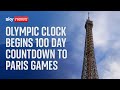 2024 Olympic Clock begins 100 day countdown to the Opening Ceremony