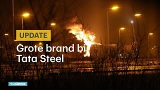 STEEL Grote vlammen bij Tata Steel in Velsen - RTL NIEUWS
