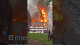 MARKS AND SPENCER GRP. ORD 1P Iglesia congregacional es consumida por el fuego en #spencer