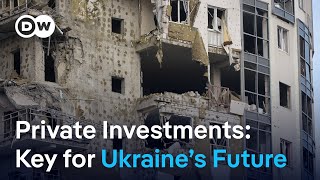 KEY IFC: Mobilizing private sector is key for Ukraine&#39;s recovery | DW News