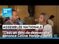 Céline Hervieu (NFP) dénonce un "déni de démocratie" après la réélection de Yaël Braun-Pivet