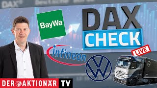 TUI AG NA O.N. DAX-Check LIVE: BayWa, Commerzbank, Daimler Truck, DHL Group, Infineon, TUI, Volkswagen Vz. im Fokus