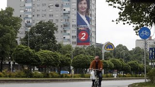 &quot;Wieder stolz sein&quot;: Gewinnt Rechtspopulistin Präsidentschaftswahl in Nordmazedonien?