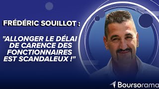 Frédéric Souillot (FO) : &quot;Allonger le délai de carence des fonctionnaires est scandaleux !&quot;