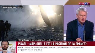 Guerre Israël-Hamas : &quot;On peut faire preuve de retenue&quot;, Olivier Weber