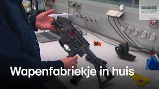 Met een 3D-printer maken criminelen eigen vuurwapens