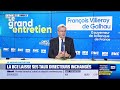 François Villeroy de Galhau (Banque de France) : La BCE laisse ses taux directeurs inchangés