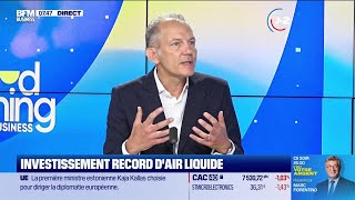 AIR LIQUIDE François Jackow (Air Liquide) : Air Liquide investit 850 millions de dollars aux États-Unis
