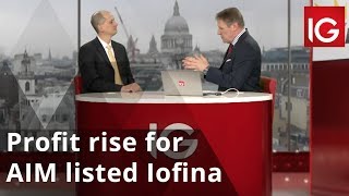 IOFINA ORD 1P Profit rise for AIM listed Iofina