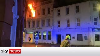 TR HOTEL Investigation launched after three die in Scottish hotel fire