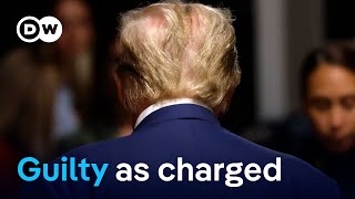 How a guilty verdict could affect Trump&#39;s presidential ambitions | DW News