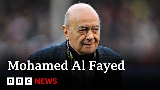 Sixty-five more women tell BBC of sexual abuse by Mohamed Al Fayed | BBC News