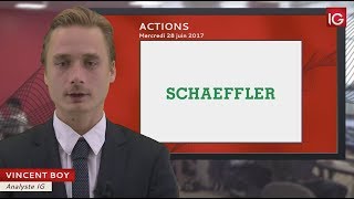 SCHAEFFLER AG INH. VZO Bourse - Action Schaeffler, Profit Warning sur le titre - IG 28.06.2017