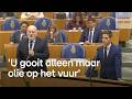 Oppositie clasht met Wilders