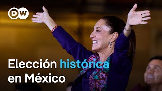 Amplia victoria electoral en México de Claudia Sheinbaum, protegida de AMLO