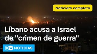 🔴 DW Noticias del 25 de octubre: Bombardeo israelí mata 3 periodistas libaneses [Noticiero completo]