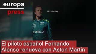 ASTON MARTIN ORD GBP0.10 El piloto español Fernando Alonso renueva con Aston Martin
