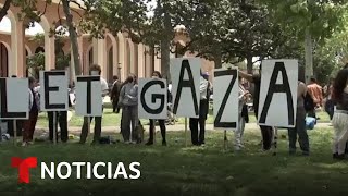 Estudiantes en California, Texas y Michigan se unen a las protestas contra la guerra en Gaza