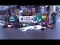 Manifestación contra la fusión Bayer-Monsanto