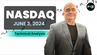 NASDAQ100 INDEX NASDAQ 100 Daily Forecast and Technical Analysis for June 03, 2024, by Chris Lewis for FX Empire