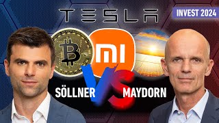 BITCOIN Maydorn vs. Söllner - Tesla, Xiaomi, BYD, KI, Bitcoin, Solarbranche &amp; Co.