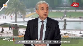 Fin des livraisons d&#39;armes à Israël: Roger Karoutchi a &quot;très mal&quot; pris l&#39;appel de Macron