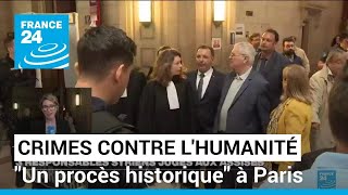 Trois responsables syriens jugés aux assises à Paris : &quot;Un procès historique&quot; • FRANCE 24