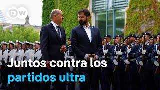 ULTRA Scholz y Boric advierten de los peligros del avance de las fuerzas ultra