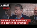 Andalucía reclama "recursos" como los de Cataluña para asumir la gestión de los cercanías