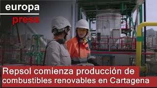 REPSOL Repsol comienza producción de combustibles renovables en Cartagena
