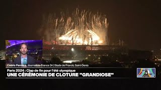 Paralympiques 2024 : une cérémonie de clôture &quot;grandiose&quot; au stade de France • FRANCE 24