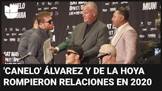 S&U PLC [CBOE] &#39;Canelo&#39; Álvarez y Óscar de la Hoya se insultan en rueda de prensa: la historia detrás su de pelea