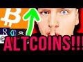 ALTCOINS ARE MINTING MILLIONAIRES RIGHT NOW!!!!! (watch fast)