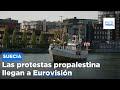 La guerra en Gaza salta a Eurovisión con protestas por la presencia de Israel en el festival