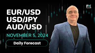 AUD/USD EUR/USD, USD/JPY, AUD/USD Price Forecast Today: Euro, Yen, Dollar Technical Analysis (November 05)