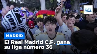 El Real Madrid sigue batiendo récords, 36 veces campeón de LaLiga