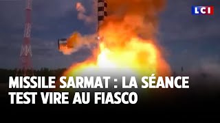 Missile Sarmat : la séance test vire au fiasco