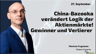 China-Bazooka verändert Logik der Aktienmärkte - aber jetzt Krieg im Libanon! Marktgeflüster Teil 2