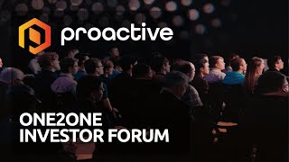 INVESTOR AB [CBOE] Proactive ONE2ONE #Virtual #Investor Forum - Thursday #January 20th 2022