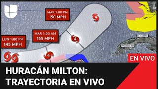 🌀 EN VIVO: Trayectoria del huracán Milton de categoría 4