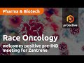 RACE ONCOLOGY LTD - Race Oncology welcomes positive pre-IND meeting for Zantrene